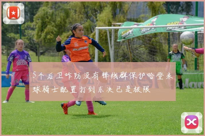5个后卫咋防没有锋线群保护哈登米球骑士配置打到东决已是极限